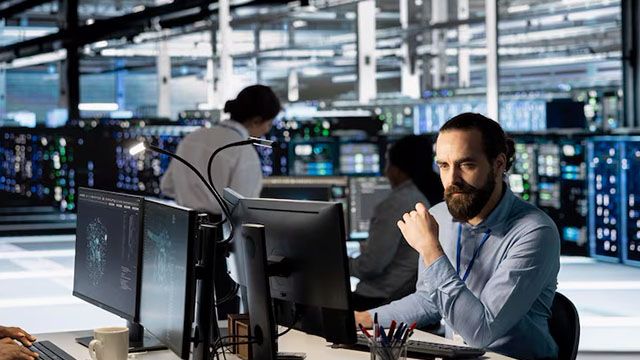 AWS cloud infrastructure monitoring dashboard managed by CloudWatch Solutions